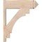 Ekena Millwork Merced Smooth Arts and Crafts Outlooker, Douglas Fir, 7 1/2"W x 24"D x 28"H OUT08X24X28MRC03SDF - alternate 2